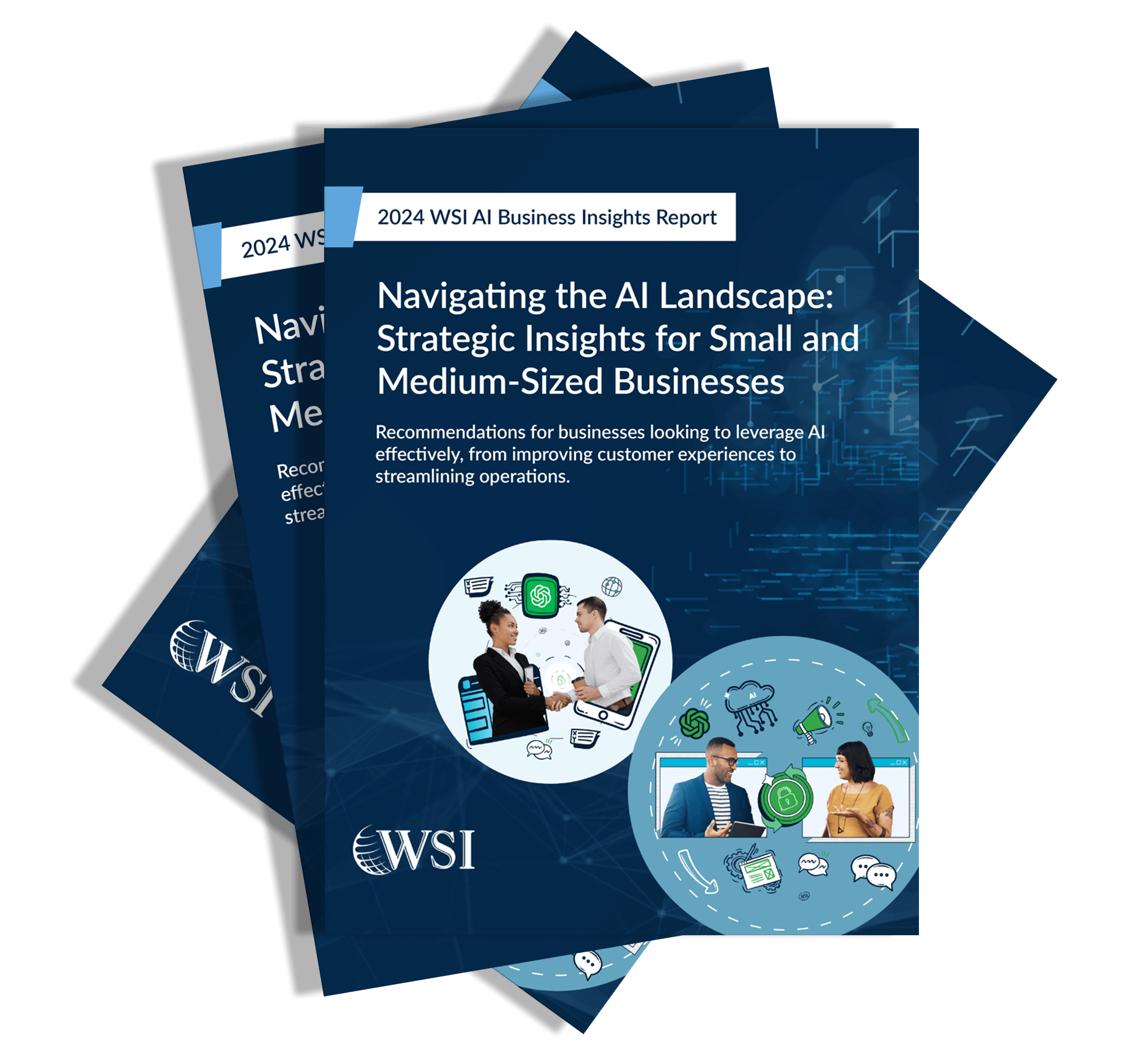 AI Business Insights Report Cover spread mock-up-transparent